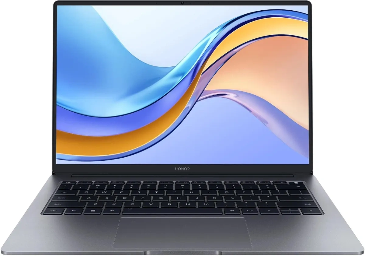 Honor MagicBook X 14 2023 Space Gray (FRI-F58) (14" IPS, Intel Core i5 12450H, 8ГБ, 512ГБ SSD, Intel UHD Graphics, Windows 11) 5301AFJX. Фото 1