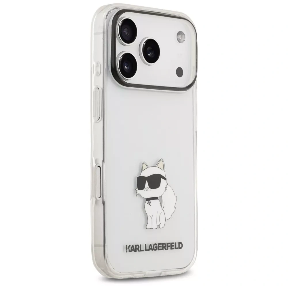 Накладка Lagerfeld для iPhone 18 Pro Max/17 Pro Max IML Choupette Hard, Transparent (KLHCP18XHNCHTCT). Фото 4