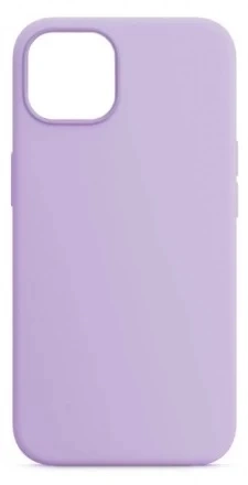 Накладка Silicone Case для iPhone 15, Лавандовая. Фото 1