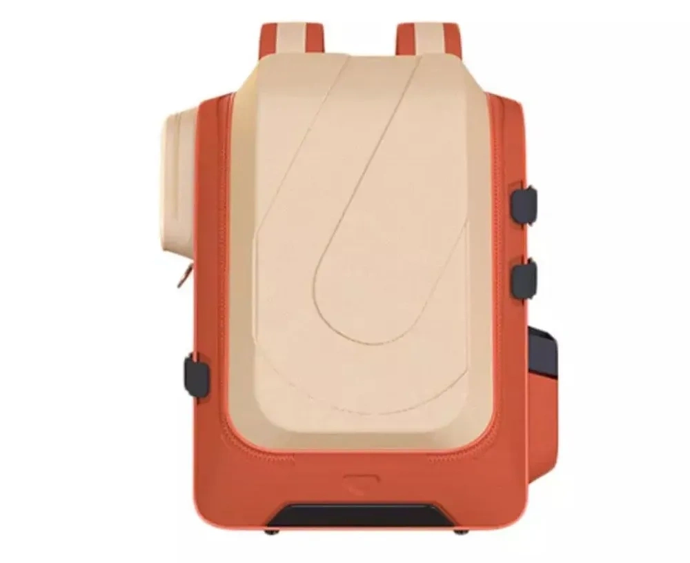 Рюкзак школьный UBOT Outdoor Wind Antibacterial Spine Protection Schoolbag 22L (330x263x400), Оранжевый/бежевый (UBOT-006). Фото 1