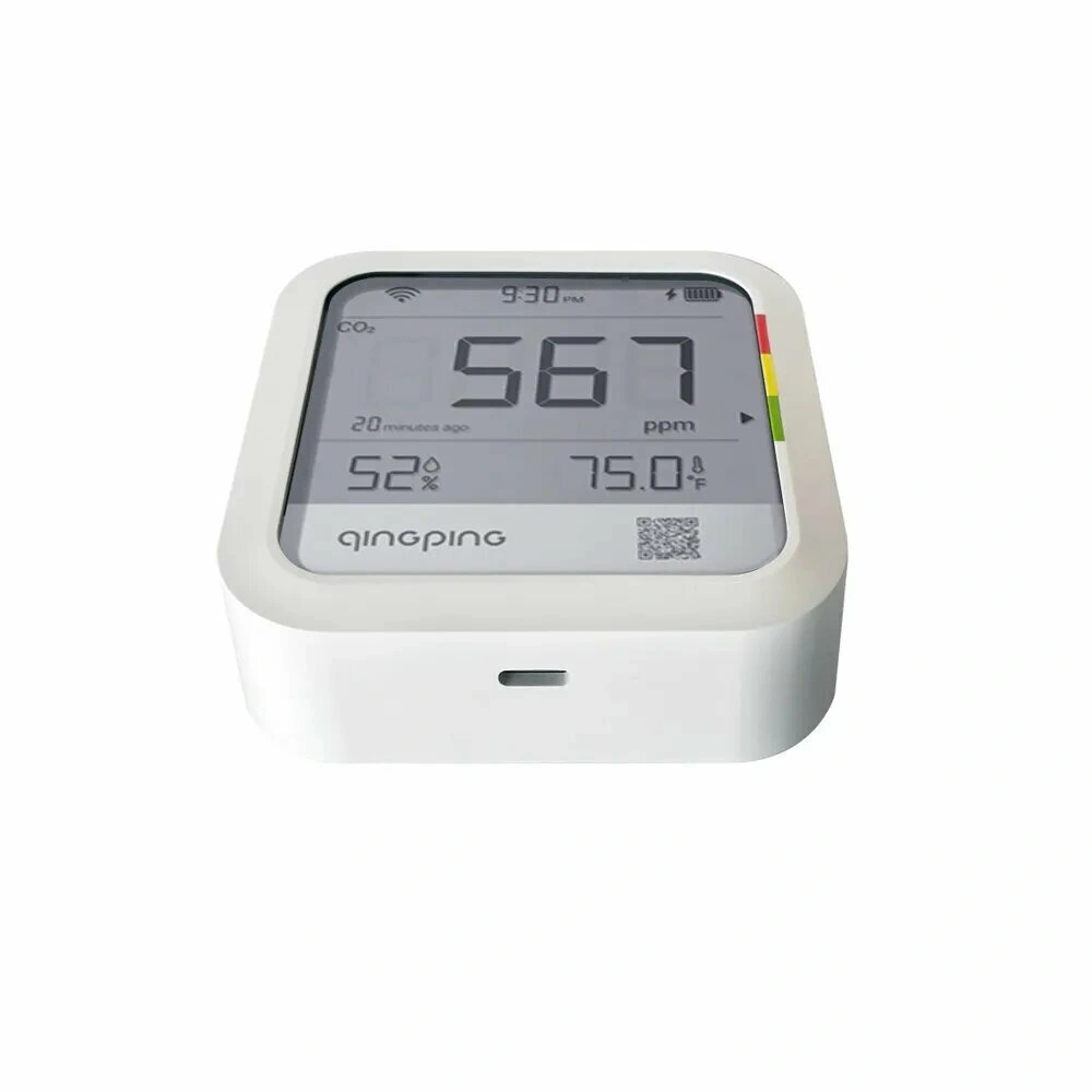 Монитор качества воздуха Qingping CO2/Temp/RH Monitor, White (CGP22C). Фото 4