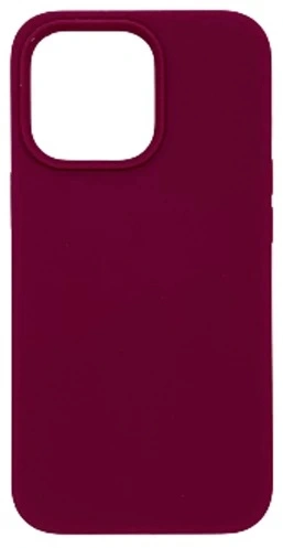 Накладка Silicone Case для iPhone 12/12 Pro, Бордовая. Фото 1