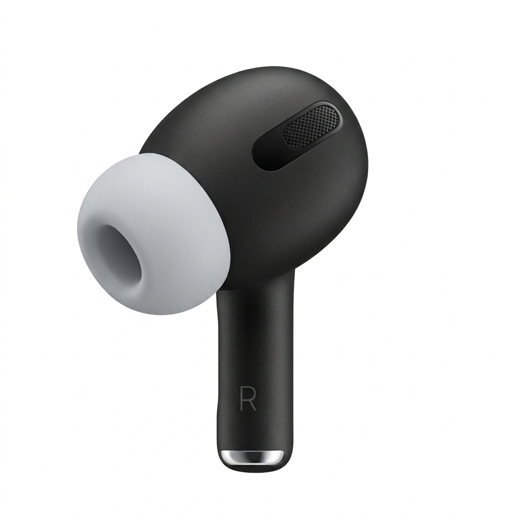 Правый наушник №1 Apple AirPods Pro (2021) (Matte black) (Уцененный товар). Фото 1