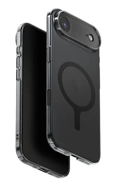 Накладка Uniq AirSuit MagSafe для iPhone Air, Glossy Smoke (IP6.6(2025)-ASMGSMK). Фото 1