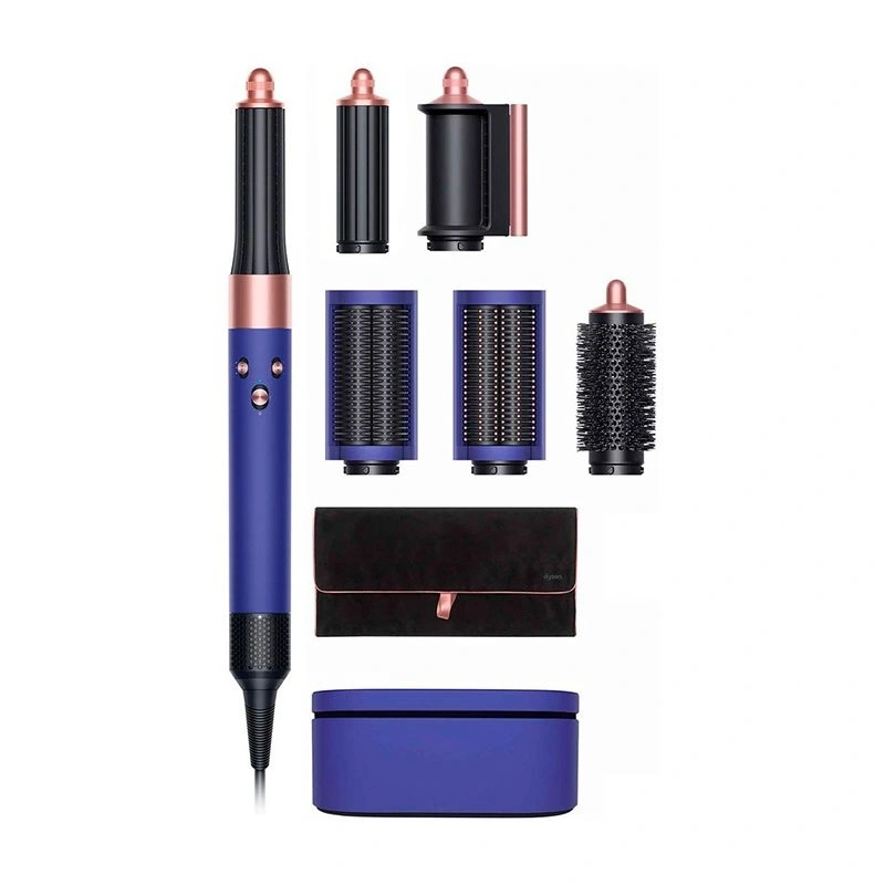 Стайлер для волос Dyson AirWrap Complete HS05, Vinca Blue/Rose, Подарочный футляр и дорожный чехол. Фото 1