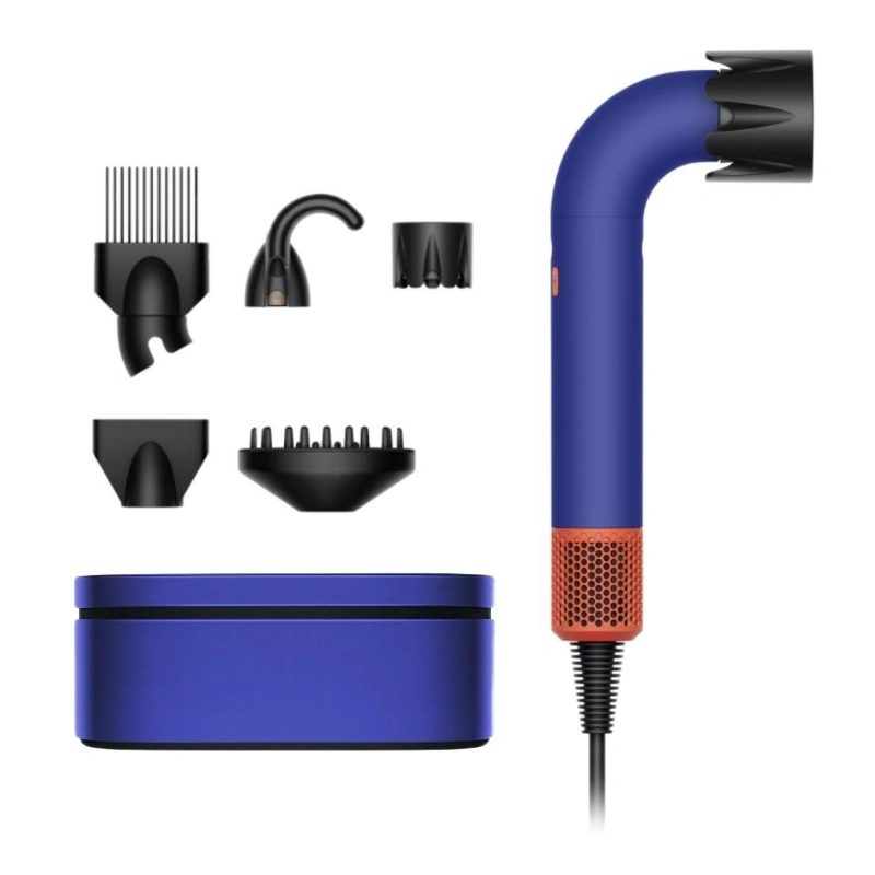 Фен Dyson Supersonic r HD18 Professional, Vinca Blue/Topaz (Подарочный кейс для хранения). Фото 1