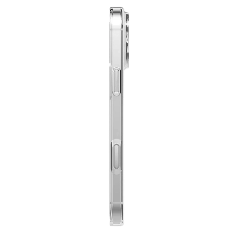 Накладка Uniq AirSuit MagSafe для iPhone 17 Pro, Glossy Clear/White (IP6.3P(2025)-ASMGCLRW). Фото 4