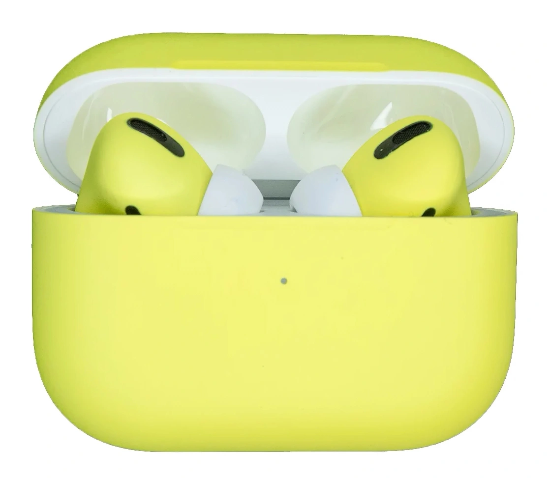 Беспроводные наушники Apple AirPods Pro MagSafe Color (Matte Yellow). Фото 1