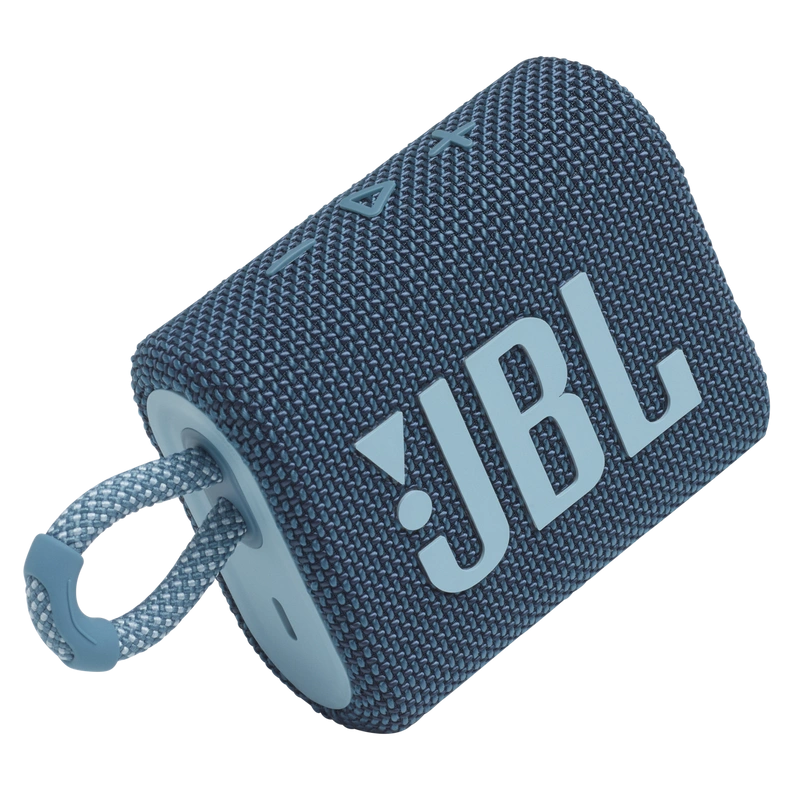 Беспроводная акустика JBL Go 3 Blue/Синий (JBLGO3BLU). Фото 1