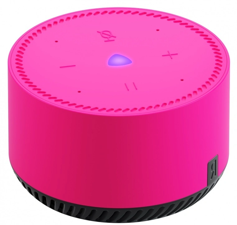 Умная колонка Яндекс.Станция Лайт, Фламинго (YNDX-00025). Фото 5