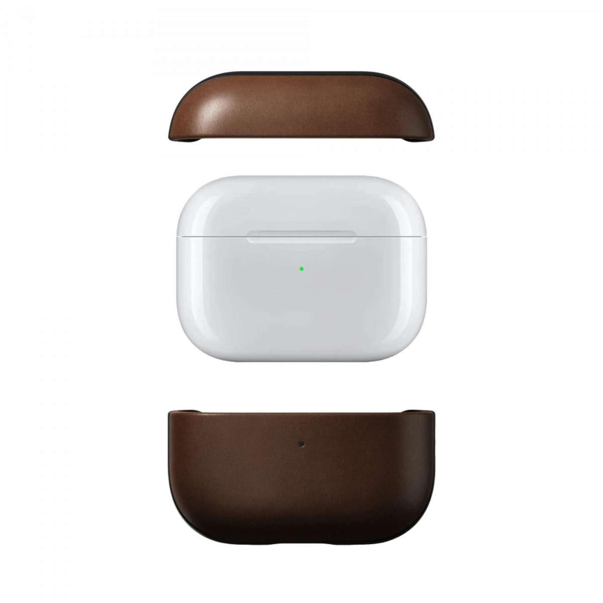 Чехол Nomad Leather Case для наушников AirPods Pro 2, Brown (NM01997085). Фото 8