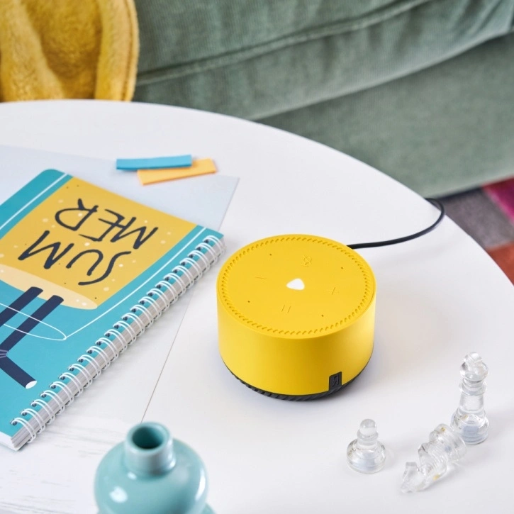 Умная колонка Яндекс.Станция Лайт, Лимон (YNDX-00025). Фото 7