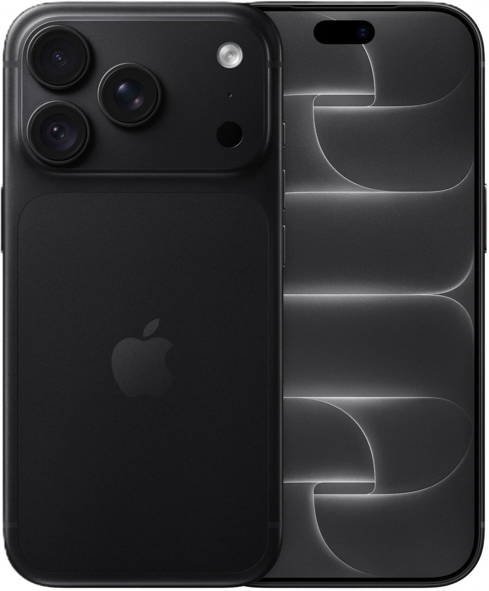 Смартфон Apple iPhone 18 Pro 1Тб, Чёрный (eSIM+SIM) (Без RuStore). Фото 1