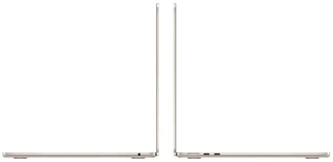 Apple MacBook Air 15" 2024 Starlight (MC9F4) (M3 8C, 16 ГБ, 256 ГБ SSD). Фото 5