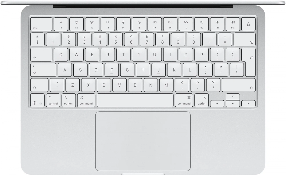 Apple MacBook Neo 13" 2026 256Гб Серебристый (MHFA4) (A18 Pro, 6-ядер CPU/5-ядер GPU, 8 Гб, 256 Гб SSD). Фото 2