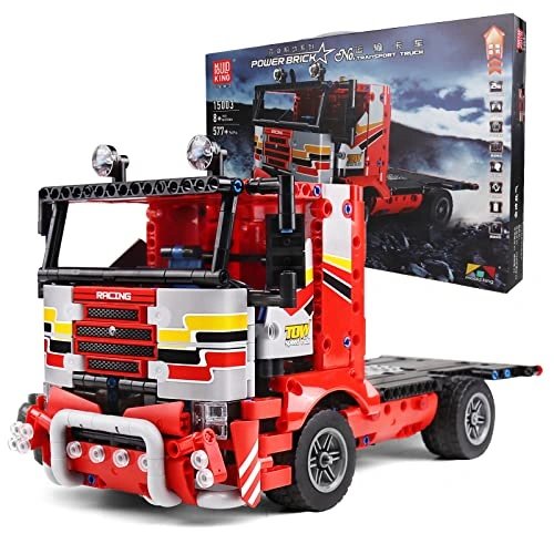 Конструктор Mould King Power Brick 15003. Грузовой Тягач-автовоз Technic, 577 детали. Фото 1