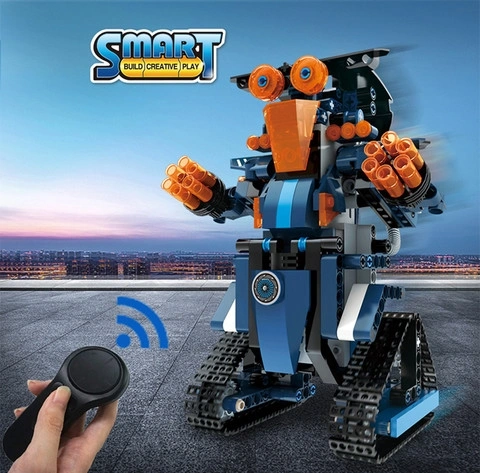 Конструктор Mould King Smart (Almubot) (13002) Робот, 347 деталей, пульт ДУ, двигатель. Фото 2