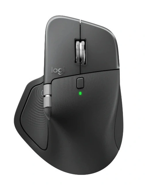 Мышь беспроводная Logitech MX Master 4, Чёрная (910-7565). Фото 1