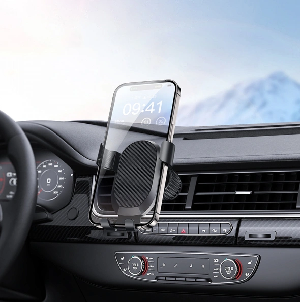 Держатель Wiwu Mini Car Bracket, Black (CH031). Фото 6