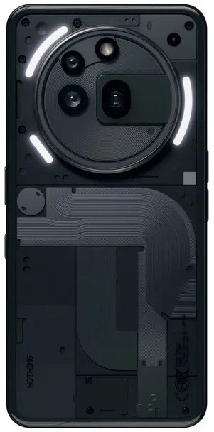 Смартфон Nothing Phone (3A) Pro 12/256Gb, Black. Фото 6