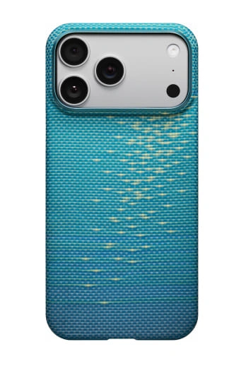 Накладка Pitaka Ultra Slim Case для iPhone 17 Pro, Lucid Blue (KI1706AG). Фото 1
