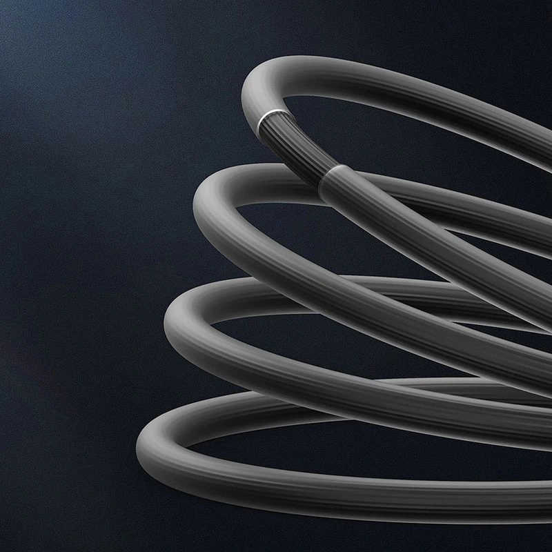 Кабель Baseus CoolPlay Series Fast Charging Cable Type-C - iP 20W 1m, Black (CAKW000001). Фото 4