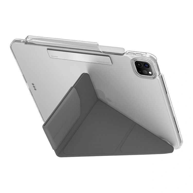 Чехол Uniq для iPad Pro 13 (2024) Camden Click, Rhino Grey (PDP13(2024)-CAMRGRY). Фото 5