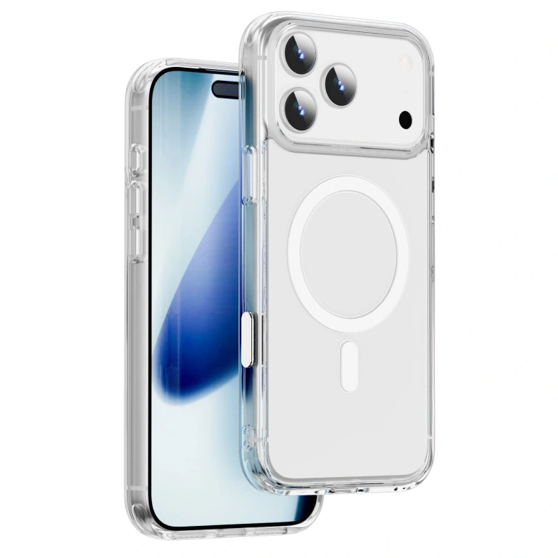 Накладка Wiwu для iPhone 17 Pro Max Dynamic Pro, Прозрачная (MCC-102). Фото 3