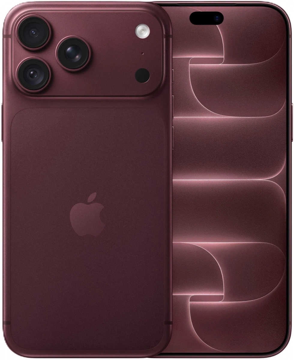Смартфон Apple iPhone 18 Pro Max 1Тб, Бургунди (eSIM+SIM) (Без RuStore). Фото 1