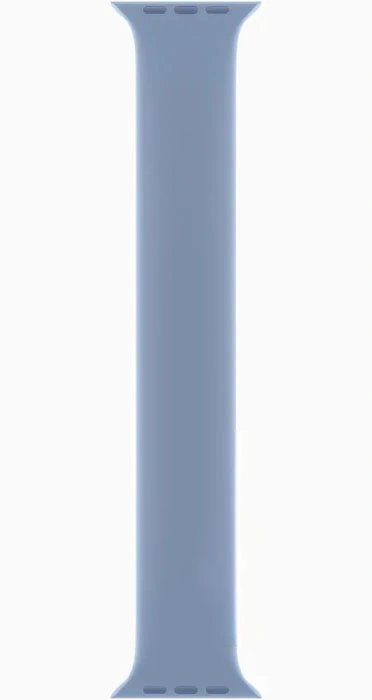 Apple Watch Series 9, 41 мм, серебристый алюминий, Winter Blue Solo Loop (MR9M3). Фото 2