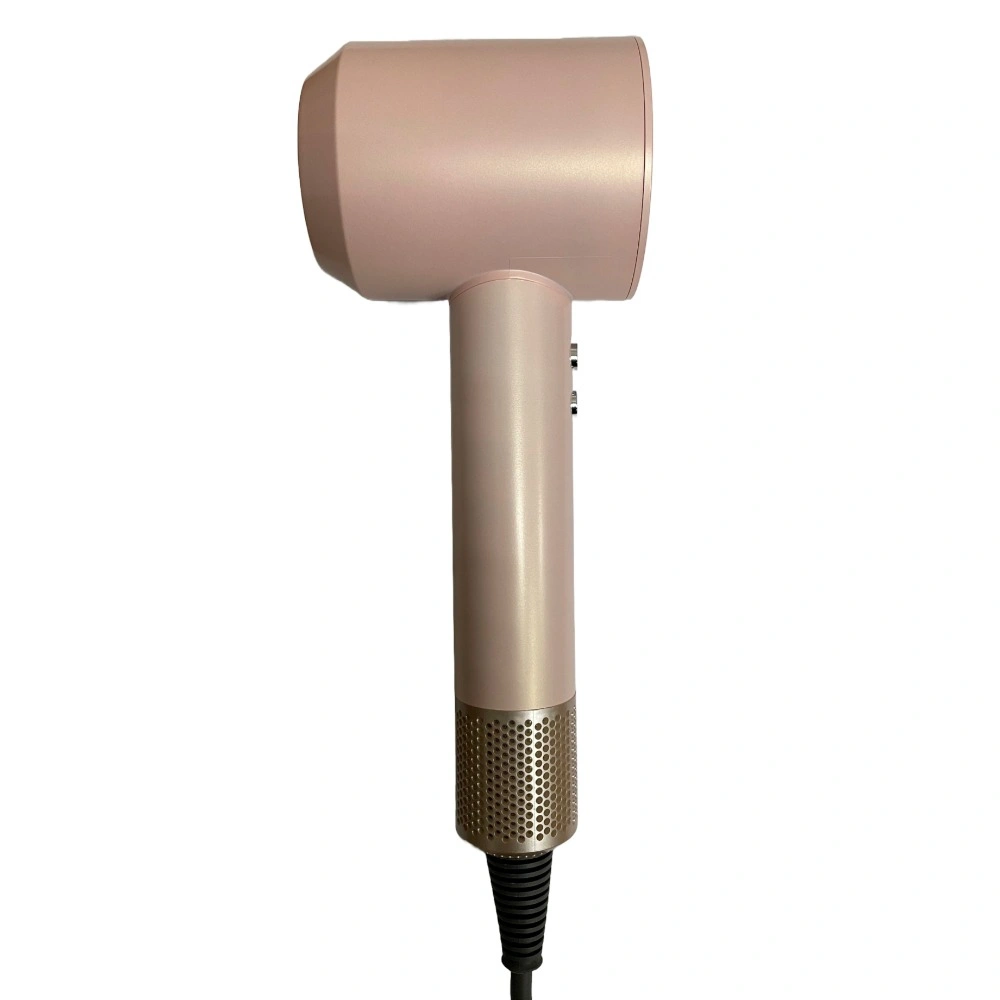 Фен для волос SenCiciMen Hair Dryer HD15, Розовый перламутр (5 насадок). Фото 2