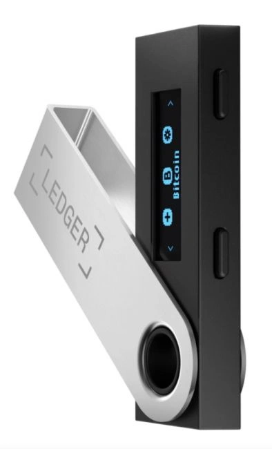 Аппаратный кошелек Ledger Nano S Black. Фото 1