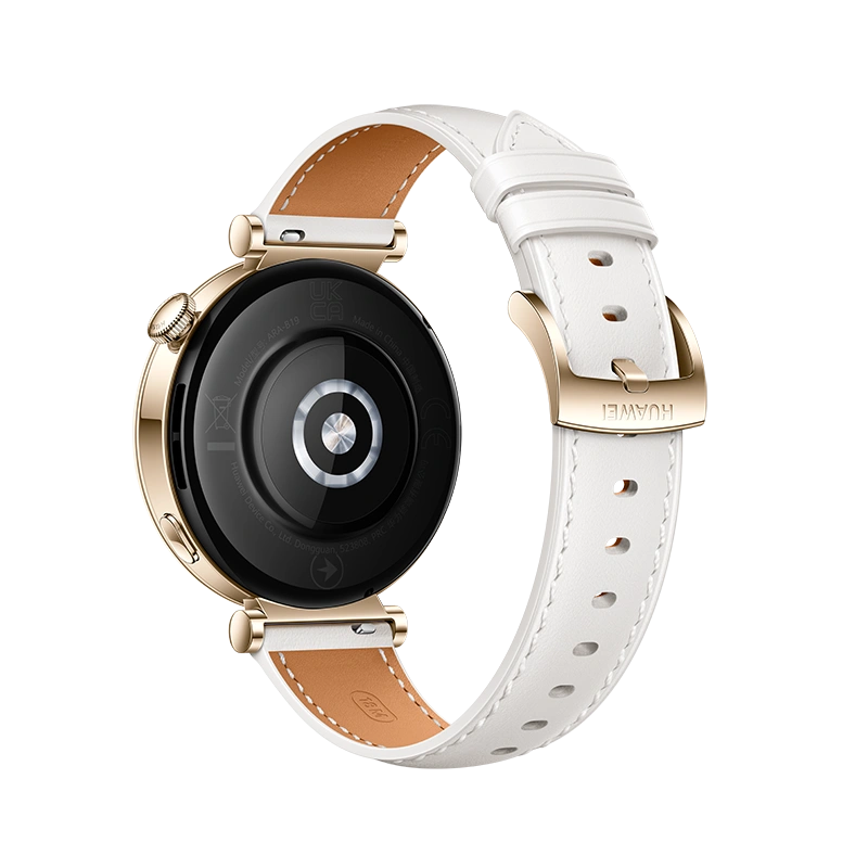 Умные часы Huawei Watch GT 4 41mm, Белый/Белый кожаный ремешок (ARA-B19). Фото 3