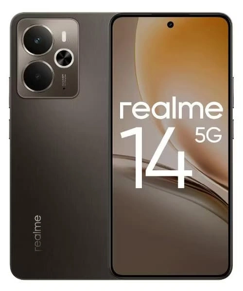 Смартфон Realme 14 5G 8/256Gb Графитовый Чёрный (RMX5070). Фото 1