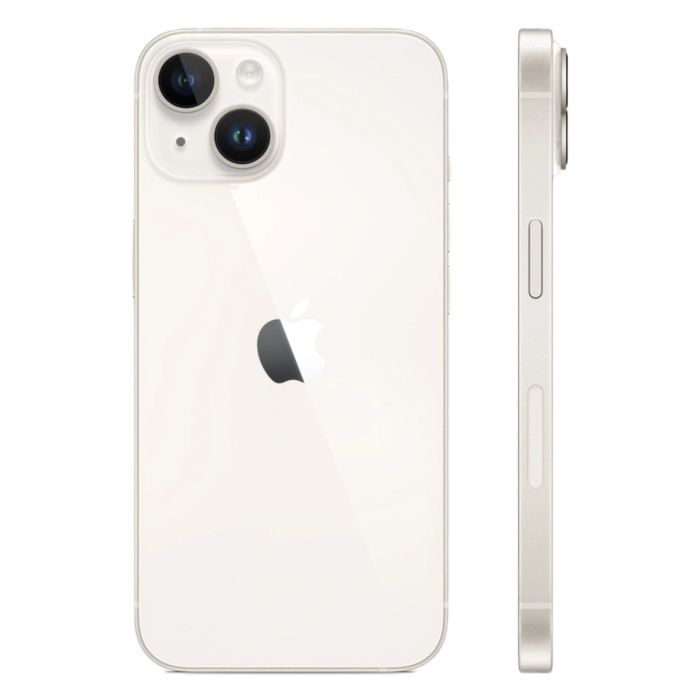 Смартфон Apple iPhone 14 128Gb Starlight (eSIM+SIM). Фото 2
