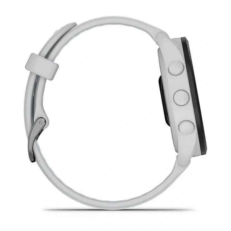 Умные часы Garmin Forerunner 165 Music Amoled, Серо-дымчатый/Белый камень (010-02863-31). Фото 7