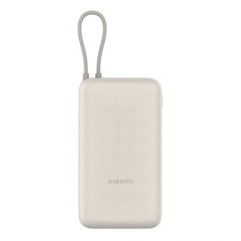 Внешний аккумулятор XiaoMi Power Bank Wireless 33W 20000mAh с кабелем USB-C PB2030MI, Бежевый (BHR8475CN). Фото 1