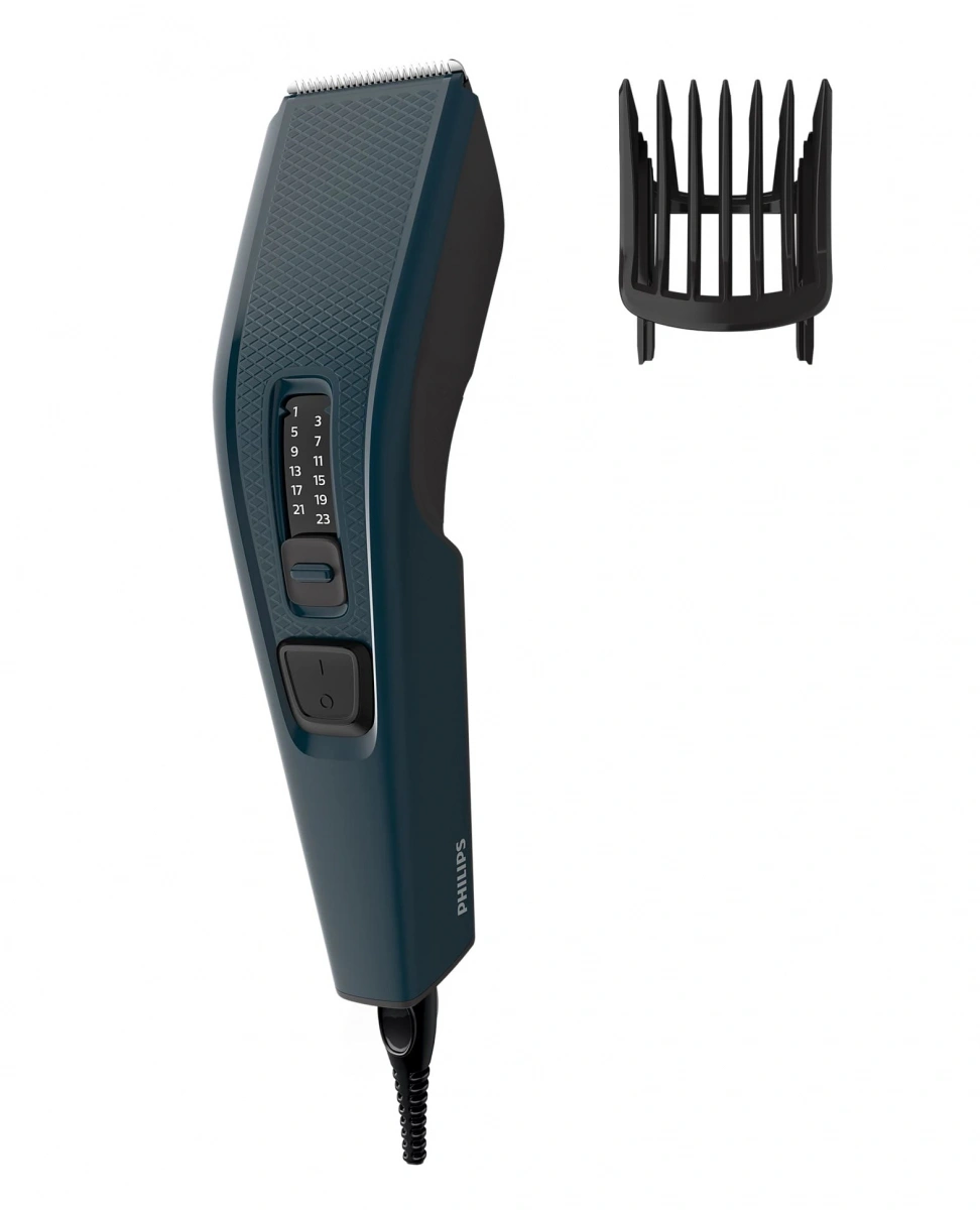 Машинка для стрижки Philips Series 3000 HC3505/15, Синий/Чёрный. Фото 1