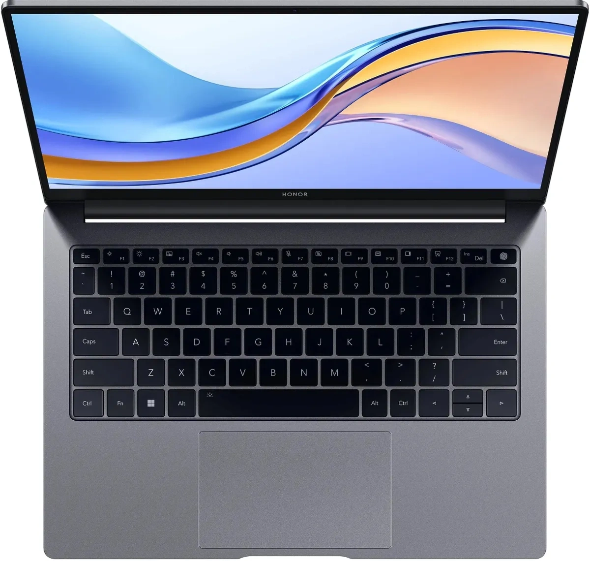 Honor MagicBook X 14 2023 Space Gray (FRI-F58) (14" IPS, Intel Core i5 12450H, 8ГБ, 512ГБ SSD, Intel UHD Graphics, Windows 11) 5301AFJX. Фото 3