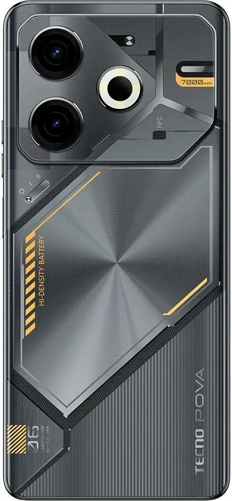 Смартфон Tecno Pova 6 Neo 8/256Gb Speed Black. Фото 3