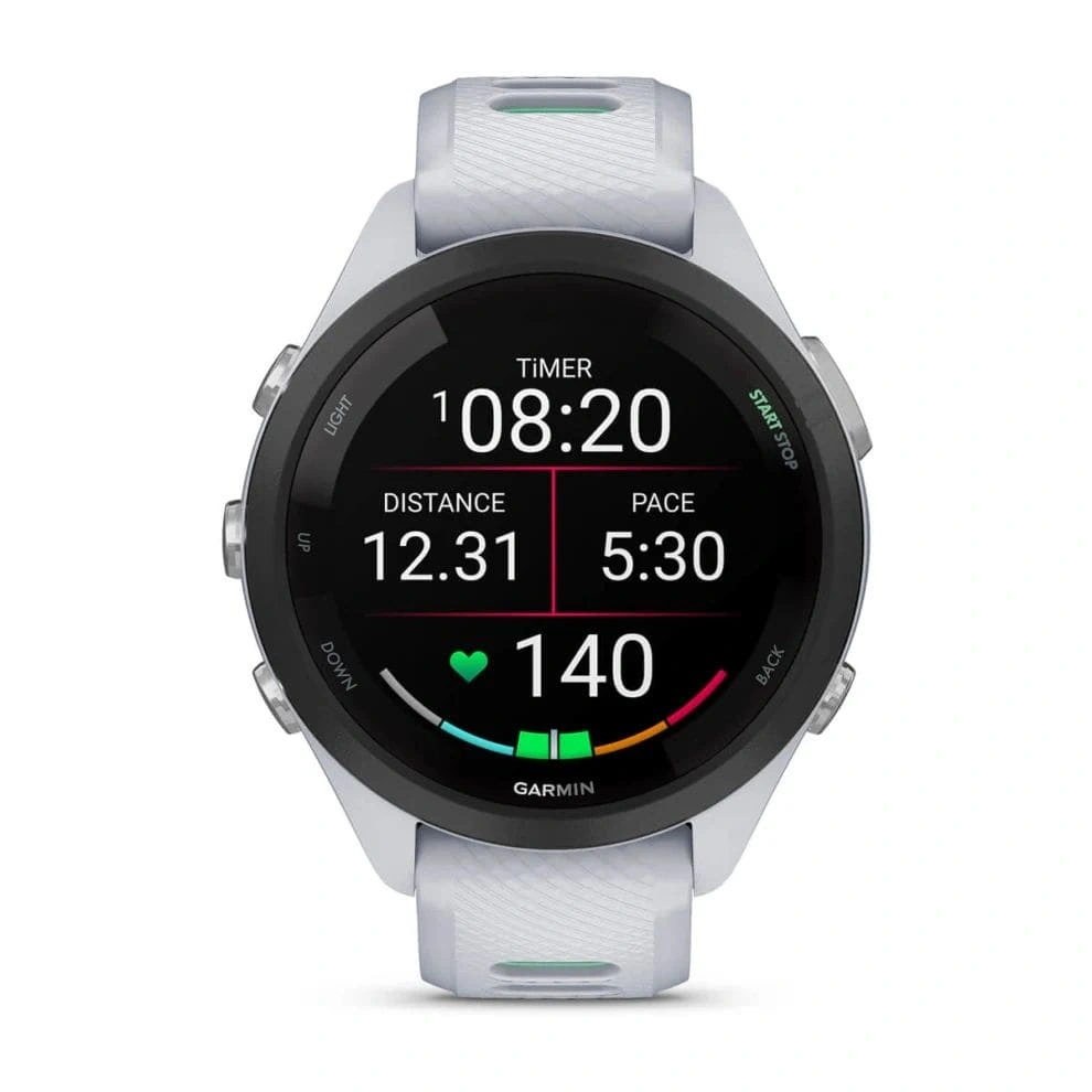 Умные часы Garmin Forerunner 265s Amoled Music White. Фото 5