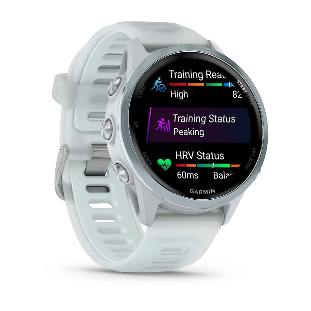 Умные часы Garmin Forerunner 570 42mm Cloud Blue Aluminum with Translucent Whitestone/Cloud Blue (010-02970-01). Фото 3