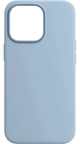 Чехол Silicone Case для iPhone 13 Pro Max, Серо-голубой. Фото 1