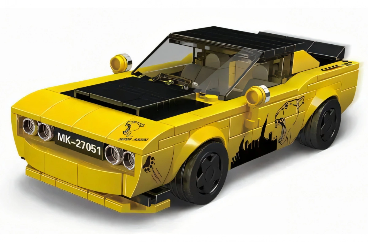 Конструктор Mould King Models 27051. Dodge Challenger SRT, 368 деталей. Фото 2