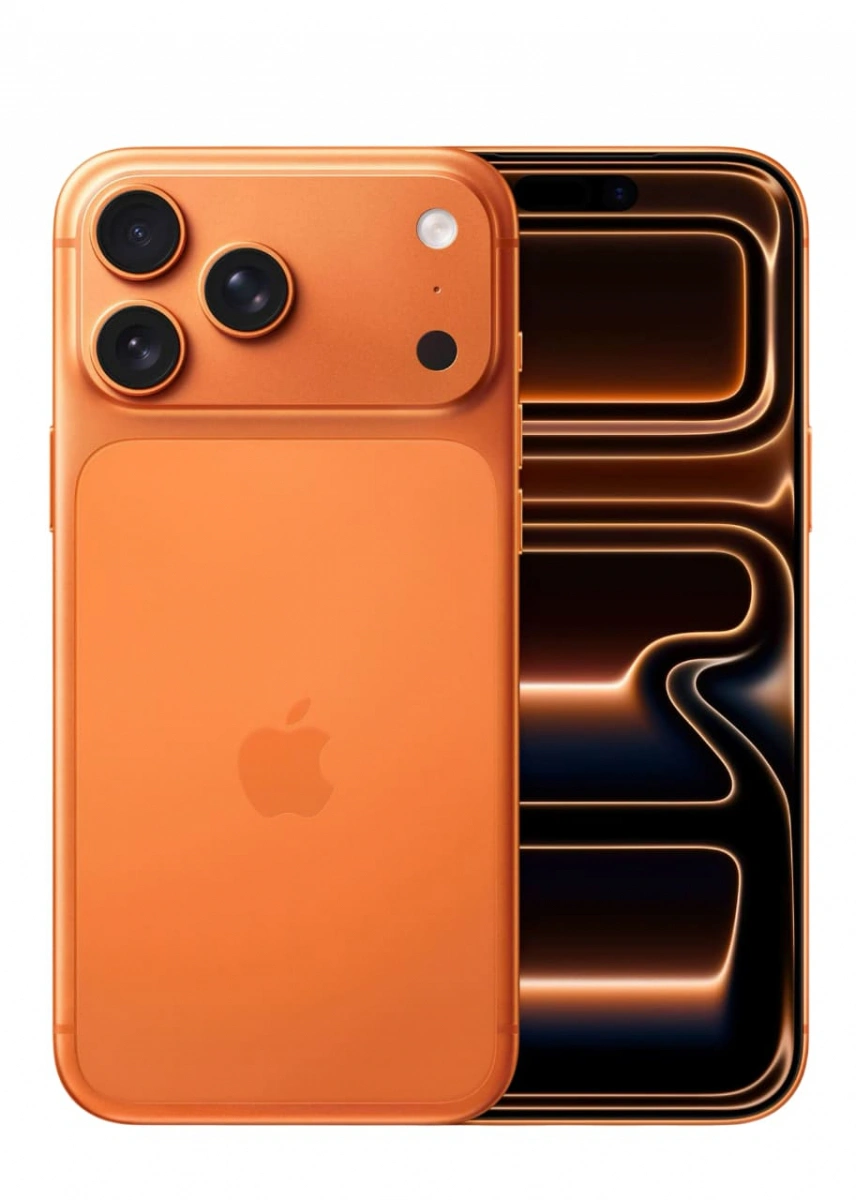 Смартфон Apple iPhone 17 Pro 1TB, Cosmic Orange (eSIM+SIM) (Без RuStore). Фото 1
