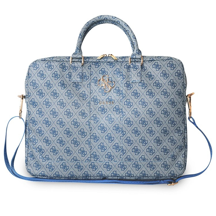 Сумка для ноутбука Guess 15" 4G Bag with Big metal logo, Синий (GUCB15G4GFBL). Фото 1