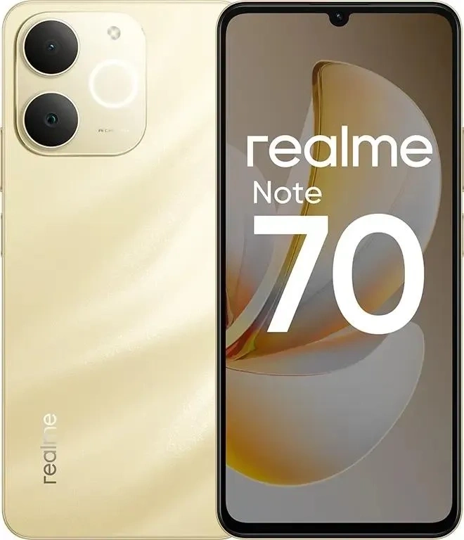Купить золотой смартфон Realme Note 70 6/128GB в городе Краснодар