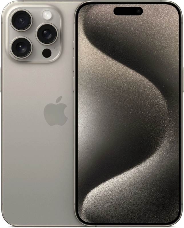 Смартфон Apple iPhone 15 Pro Max 512Гб Натуральный титан (Dual SIM) (Без RuStore). Фото 1