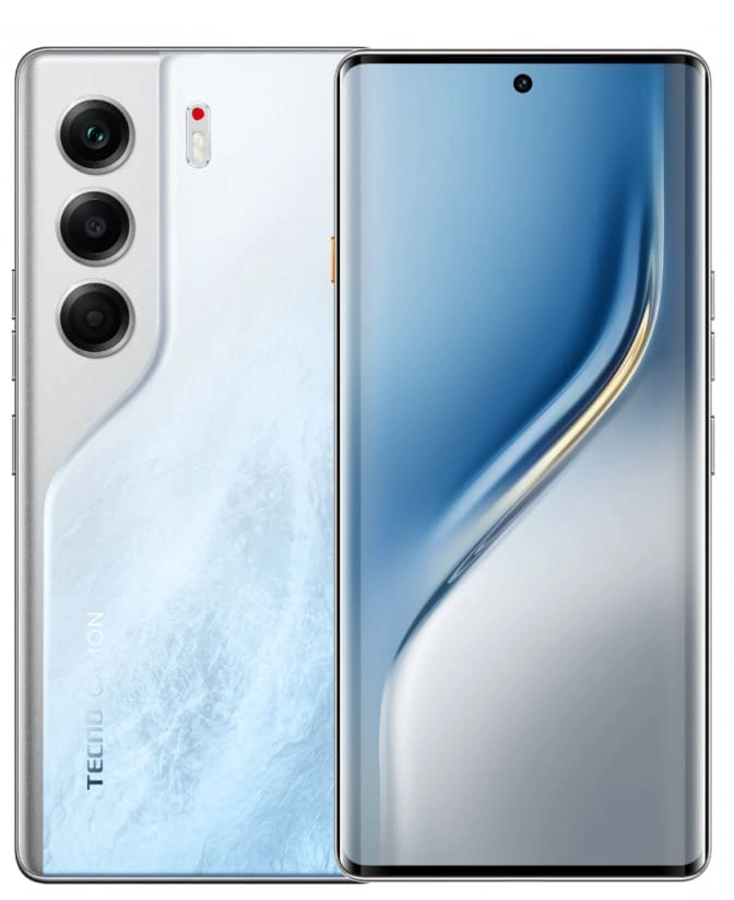 Смартфон TECNO CAMON 40 Pro 5G 8/256Gb Glacier White (CM7). Фото 1