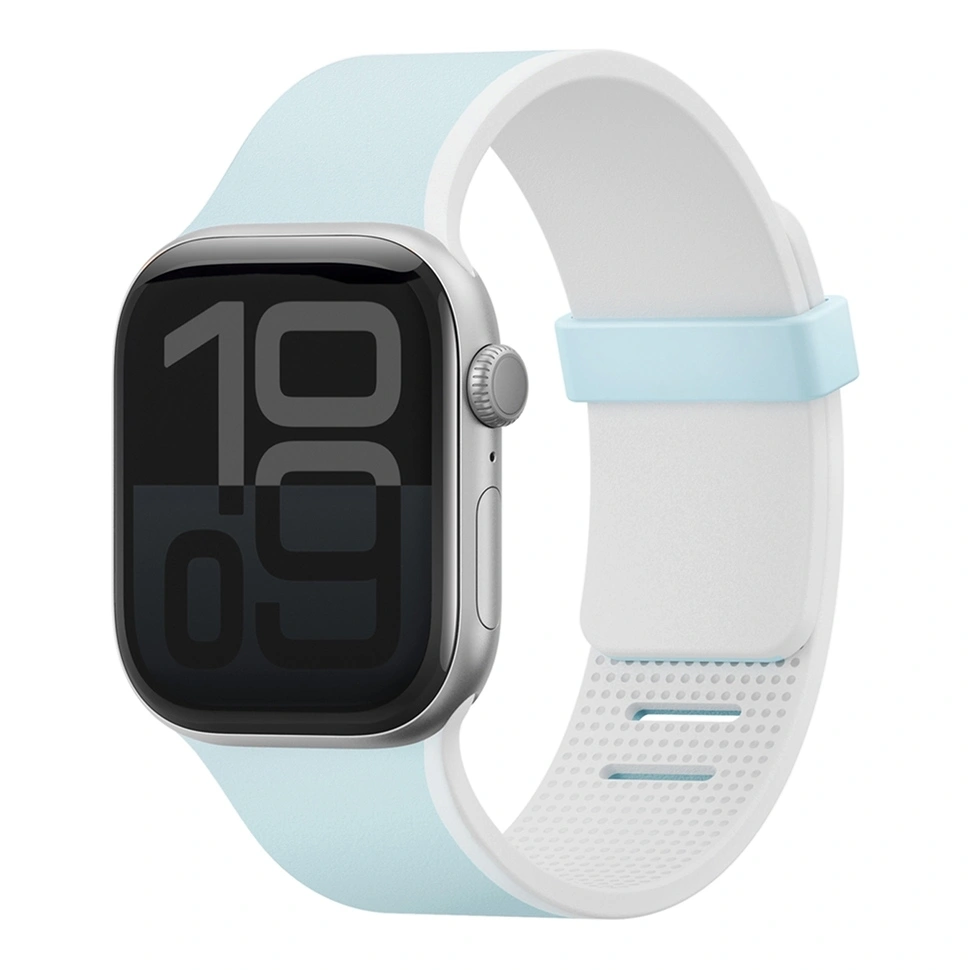 Ремешок Uniq для Apple Watch 42/41/40 мм Revix IV reversible Magnetic Soft, Cloud/White (42MM-REV4SCLDWHT). Фото 1